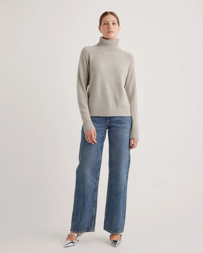 100% Yak Wool Turtleneck Sweater - US 1483