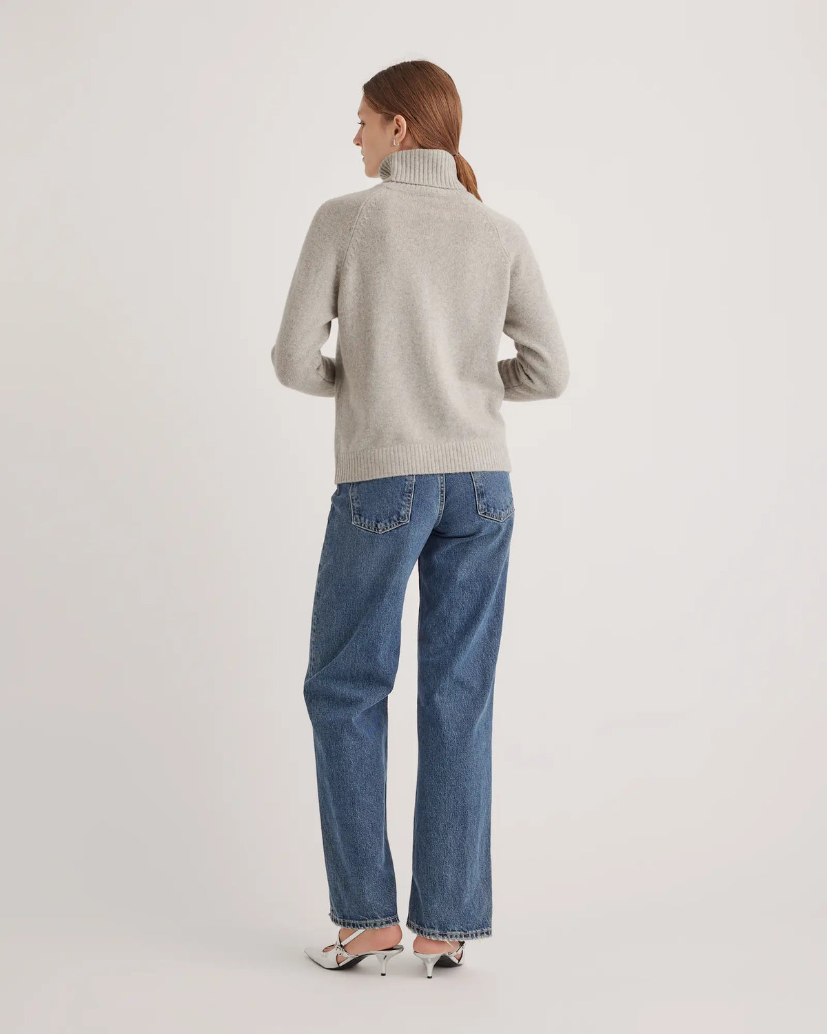 100% Yak Wool Turtleneck Sweater - US 1483