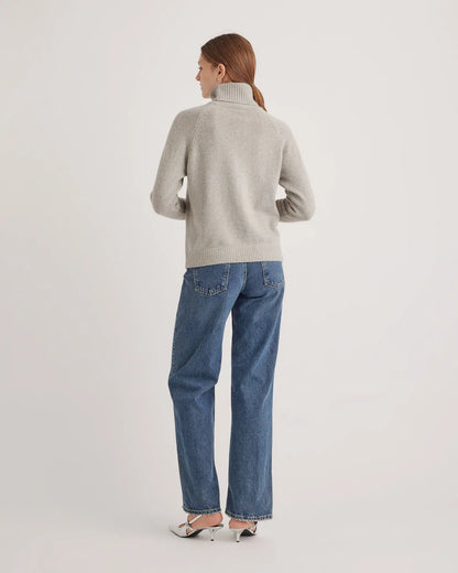 100% Yak Wool Turtleneck Sweater - US 1483