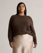 Mongolian Cashmere Crewneck Sweater - US 6445