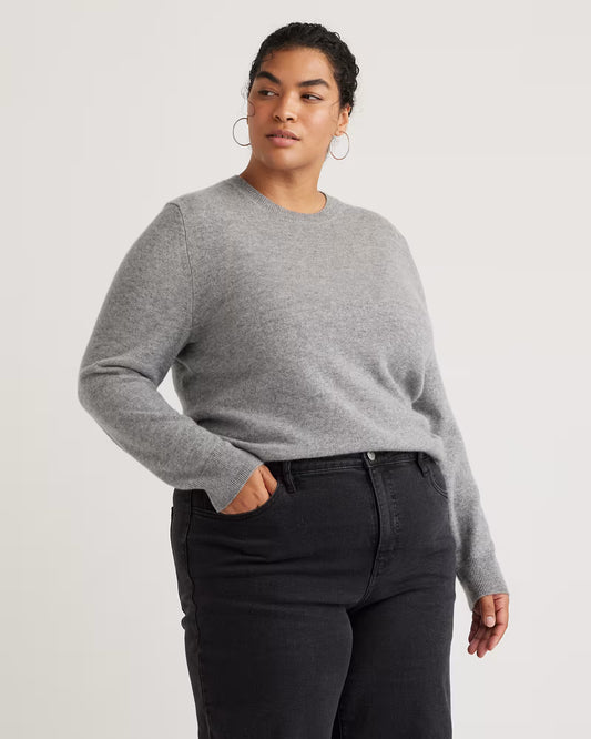 Mongolian Cashmere Crewneck Sweater - US 3616