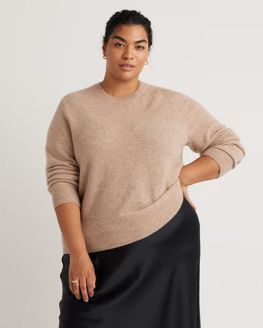 Mongolian Cashmere Crewneck Sweater - US 2505