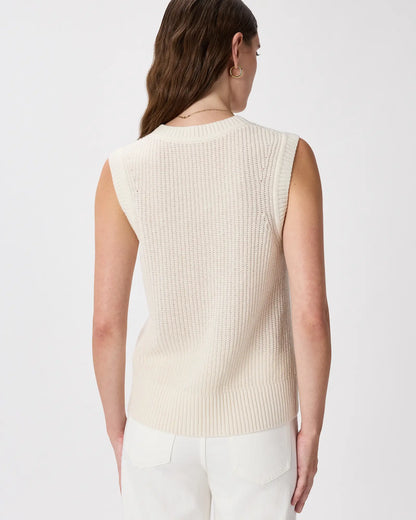 Mongolian Cashmere Fisherman Sweater Vest - US 3571