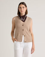 Mongolian Cashmere Fisherman Sweater Vest - US 2362