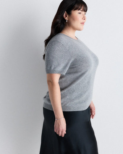Mongolian Cashmere Tee - US 2134
