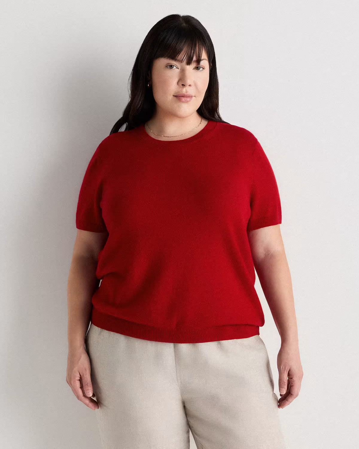 Mongolian Cashmere Tee - US 9436