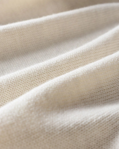 Australian Merino Wool Cropped Mock Neck Sweater - US 1660