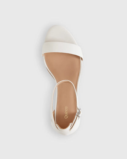 Italian Leather 65mm Block Heel - US 8262