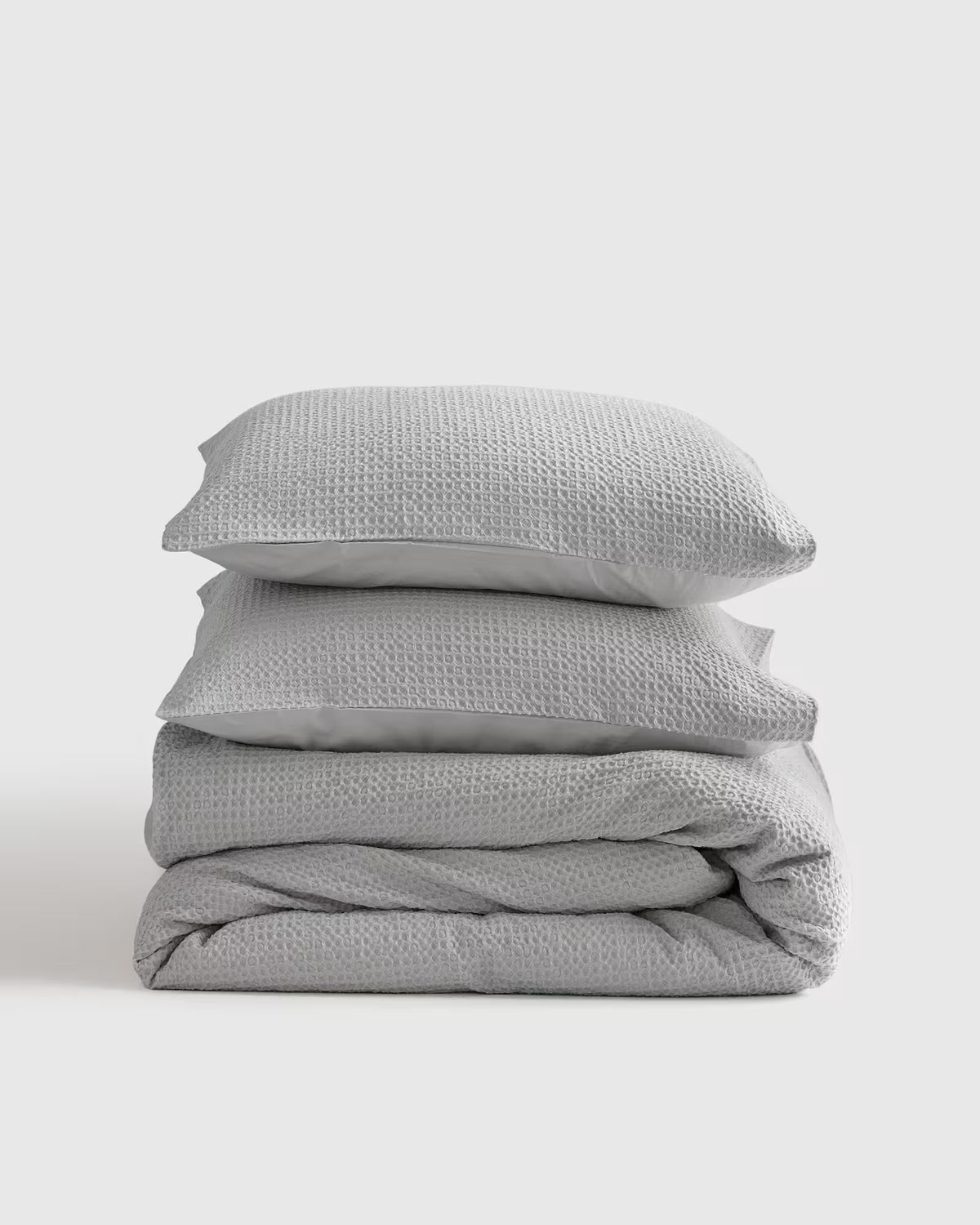 Organic Luxe Honeycomb Duvet Cover Set - US 5049