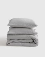 Organic Luxe Honeycomb Duvet Cover Set - US 5049