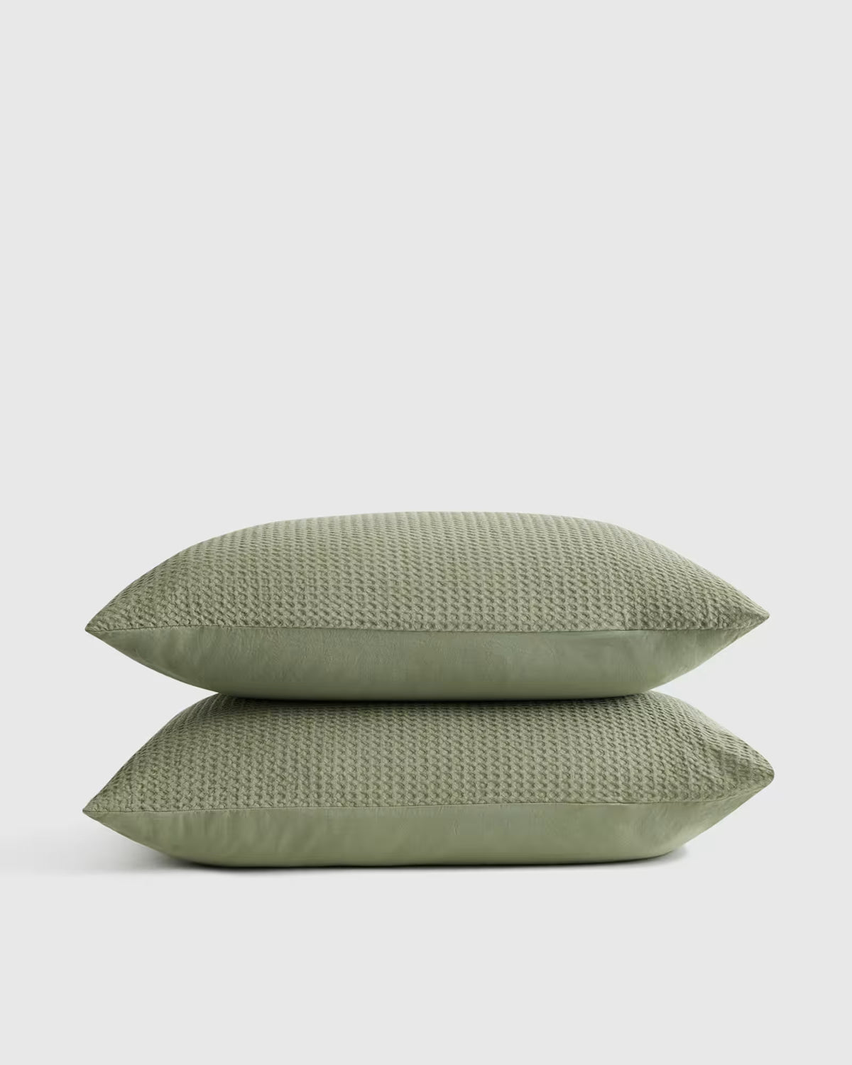 Organic Luxe Honeycomb Sham Set - US 0871