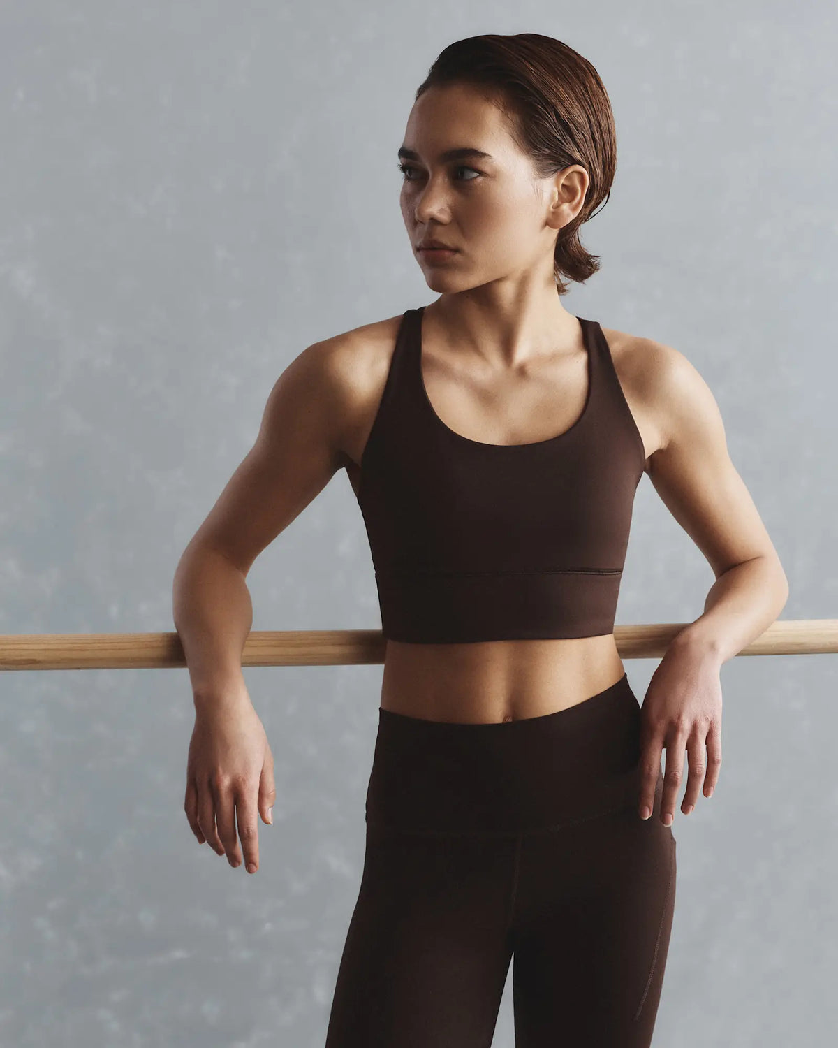 Power-Up Long Line Strappy Sports Bra - US 6825