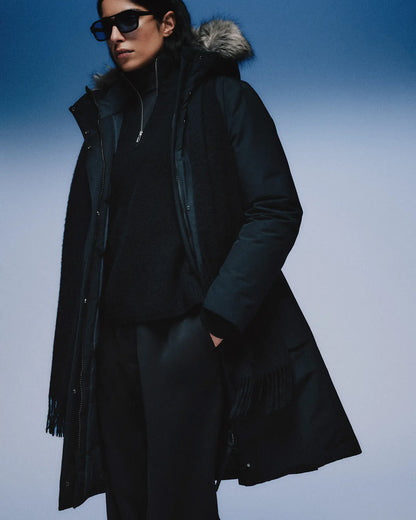 Responsible Down Hooded Long Parka - US 5619