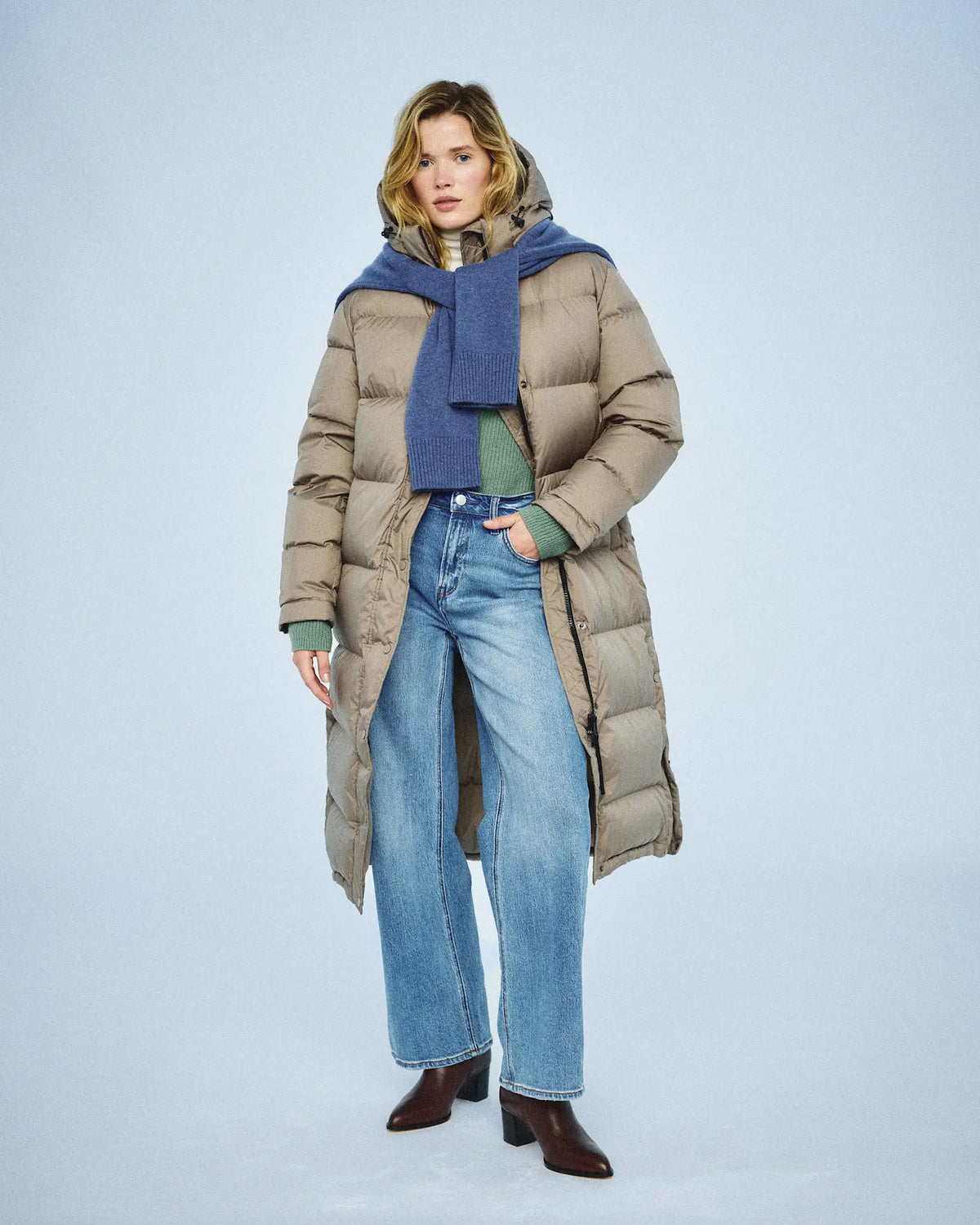 Responsible Down Long Puffer Jacket - US 5710