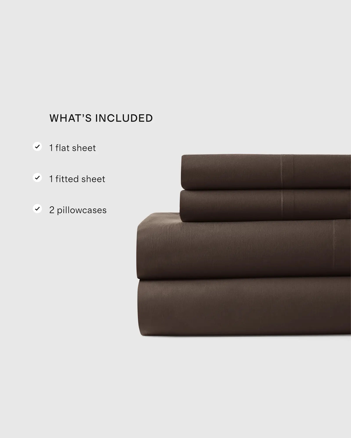 Organic Crisp Percale Sheet Set - US 3155