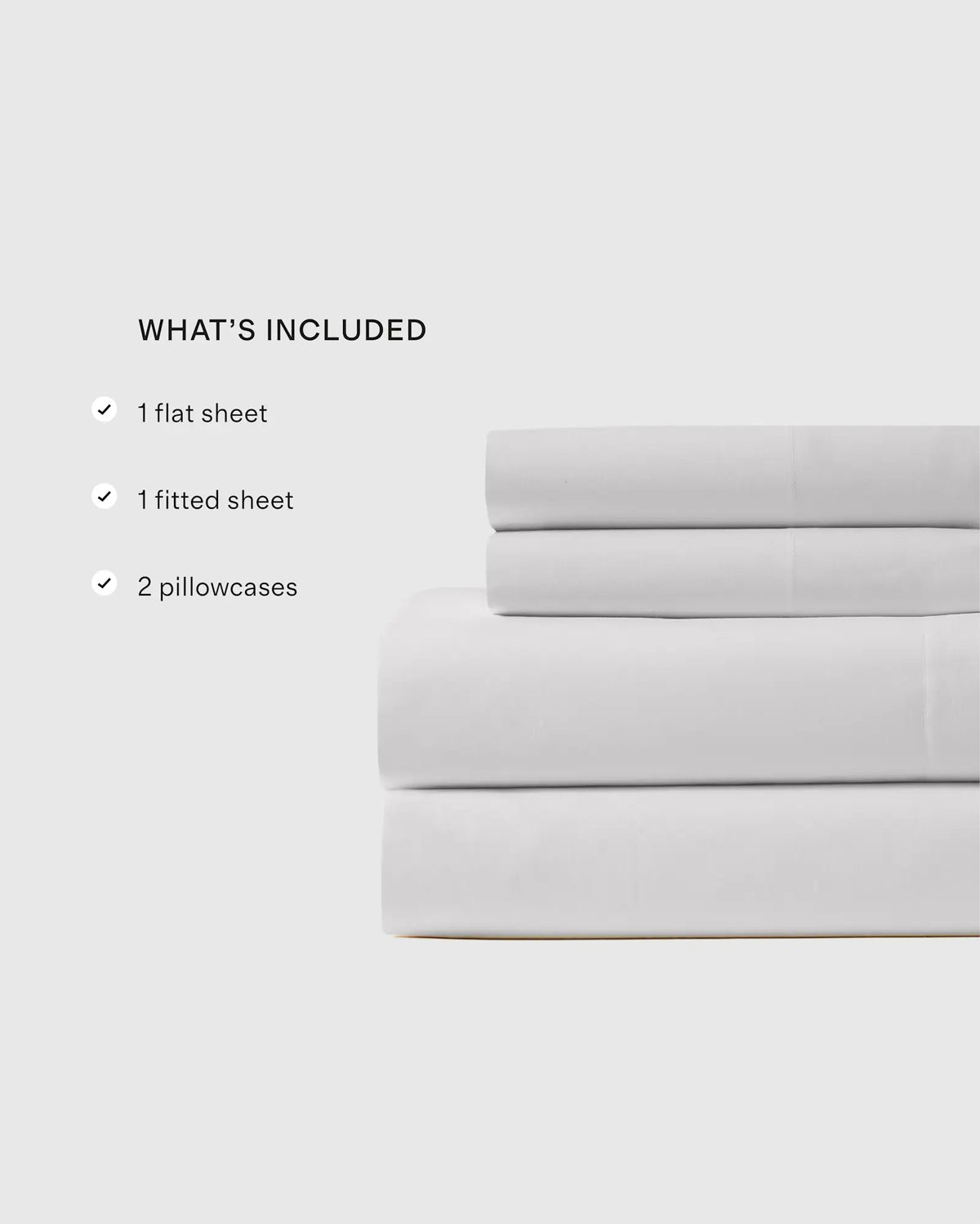 Organic Crisp Percale Sheet Set - US 9438
