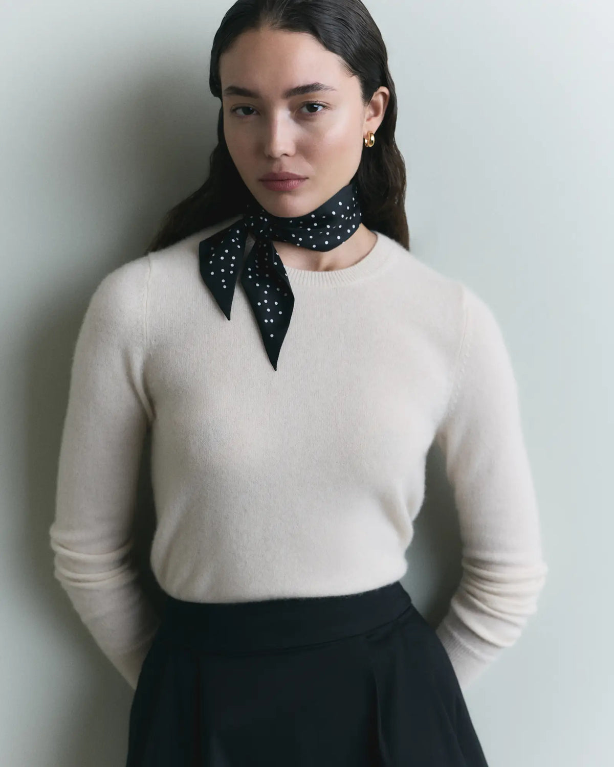 Mongolian Cashmere Crewneck Sweater - US 6576