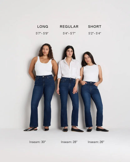 Bella Stretch Kick Flare Jeans - US 7627