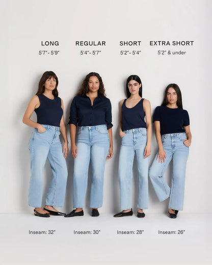 Bella Stretch Relaxed Straight Jeans - US 5467