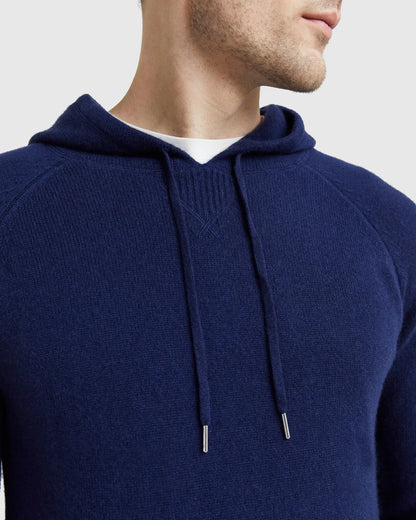 Mongolian Spring Cashmere Pullover Hoodie - US 6663