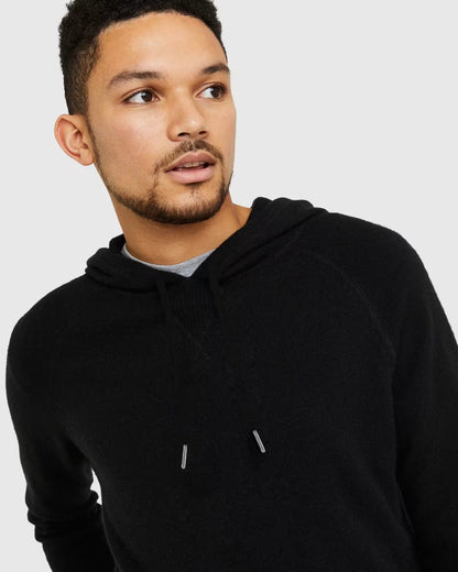 Mongolian Spring Cashmere Pullover Hoodie - US 3174