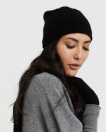 Mongolian Cashmere Slouchy Beanie - US 9444