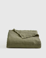 Organic Cotton Gauze Throw - US 2249