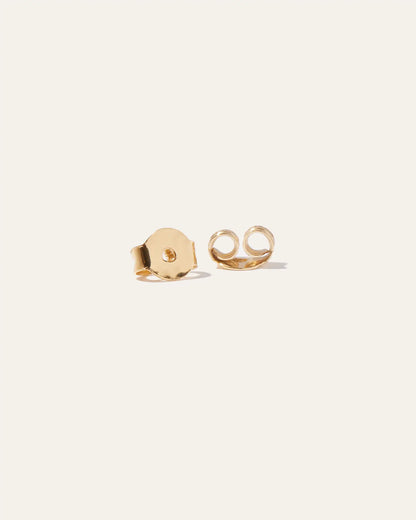 14K Gold Freshwater Cultured Pearl Studs - US 2405