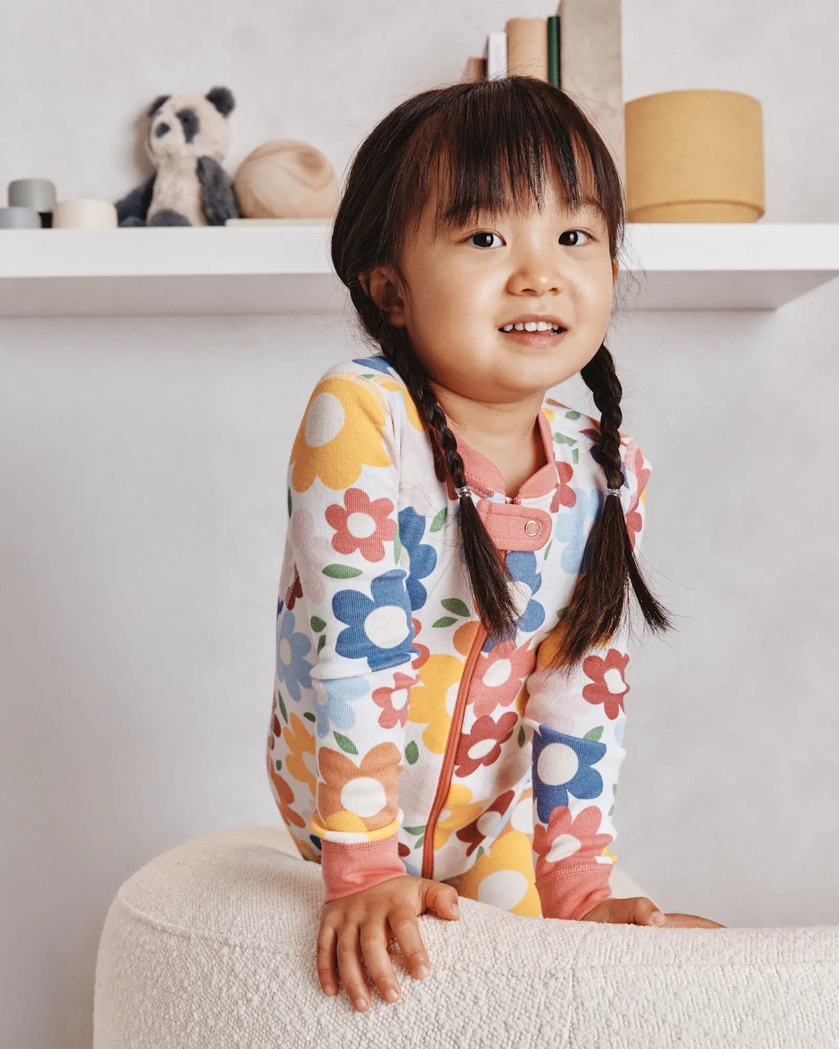 100% Organic Cotton Footie Pajama - US 5517