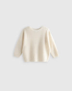 Washable Cashmere Fisherman Tunic Sweater - US 8393