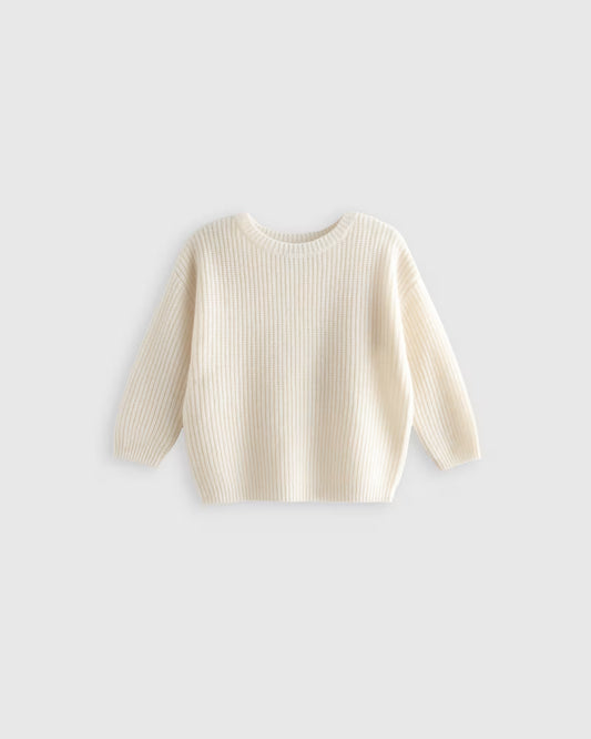 Washable Cashmere Fisherman Tunic Sweater - US 8393