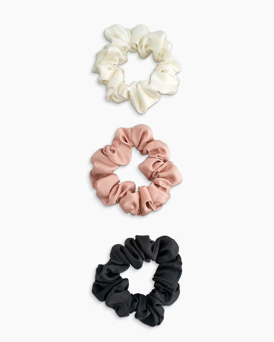 100% Washable Silk Scrunchies - US 9692