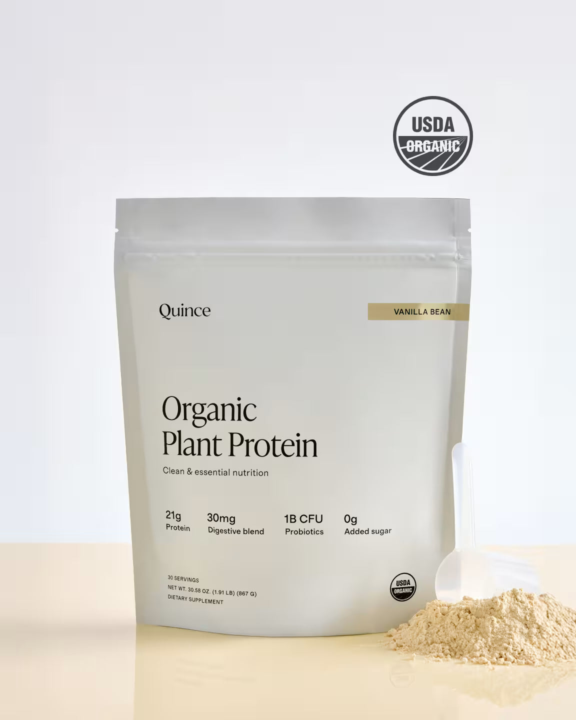 Certified Organic Plant Protein - US 4357