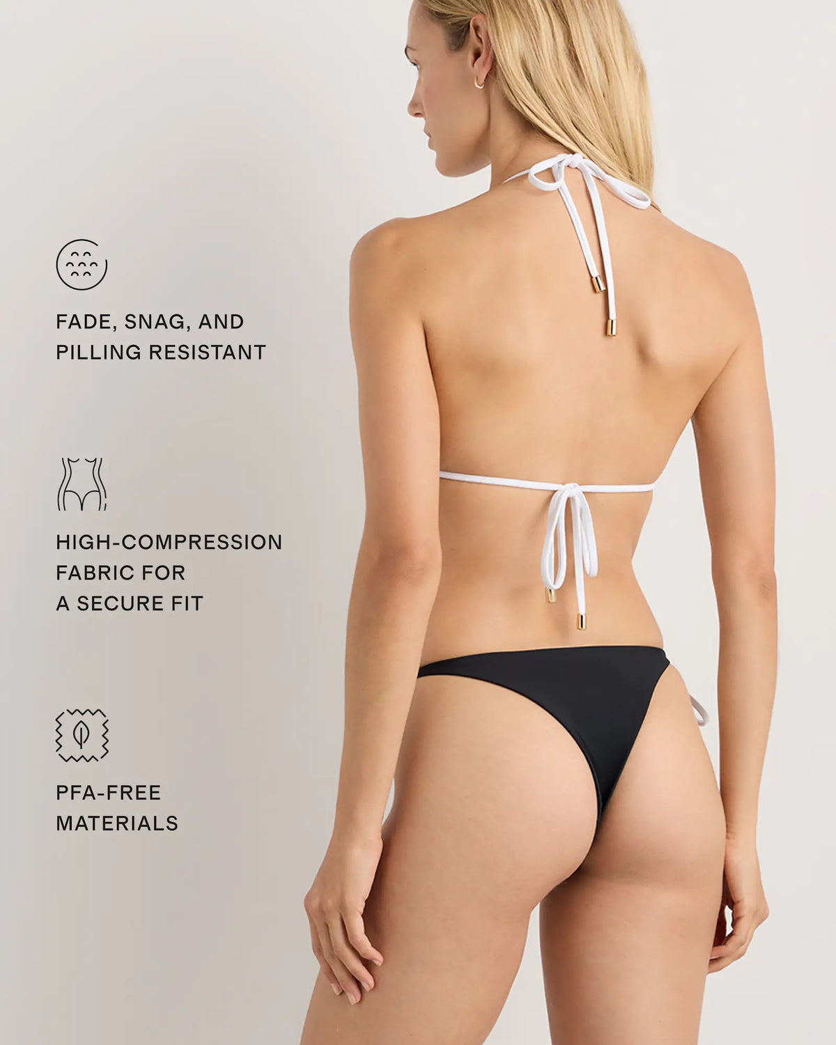 Italian Adjustable Side-Tie Bikini Bottom - US 7402