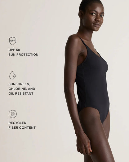 Italian Cami Ribbed One-Piece Swimsuit - US 3167