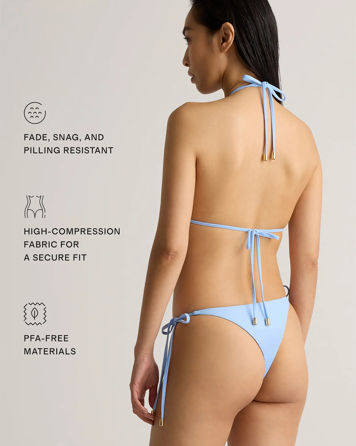 Italian Triangle Bikini Top - US 1923