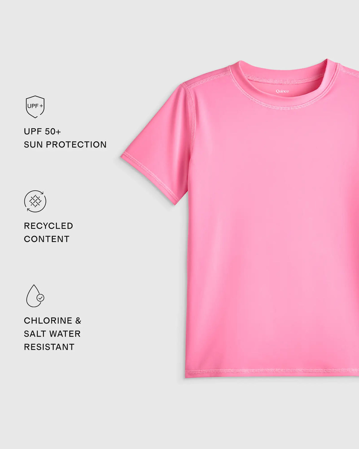 Short Sleeve Rash Guard Top - US 4033