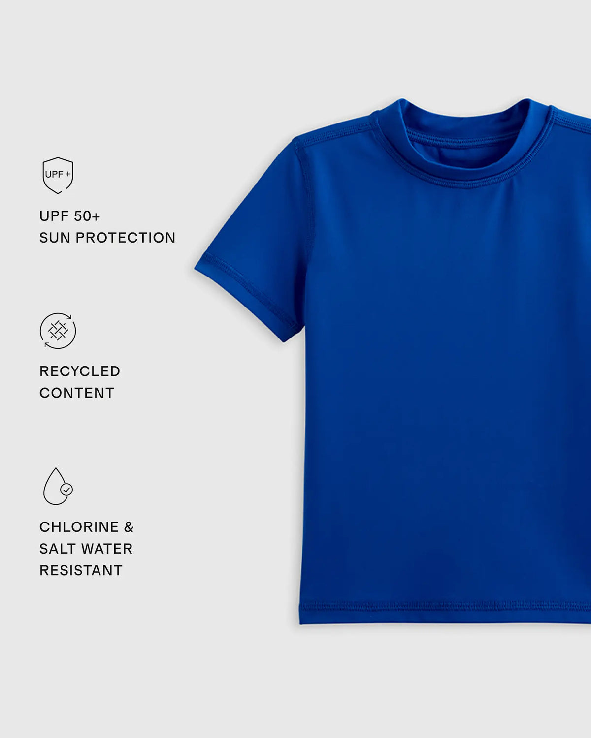 Short Sleeve Rash Guard Top - US 1706