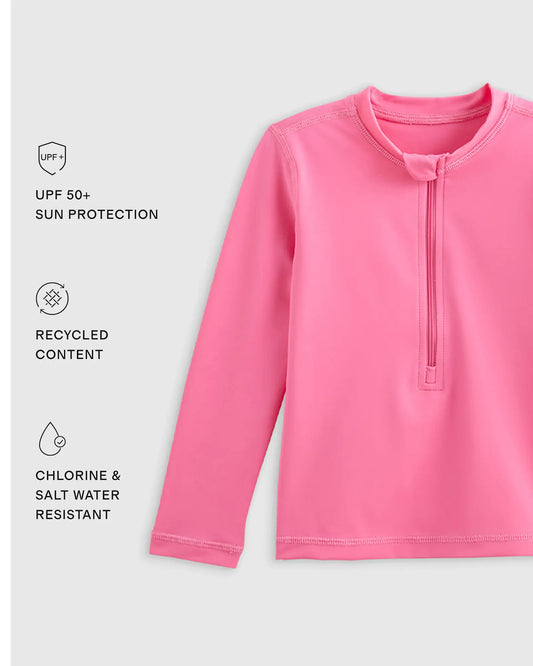 Long Sleeve Zip-Up Rash Guard - US 4251