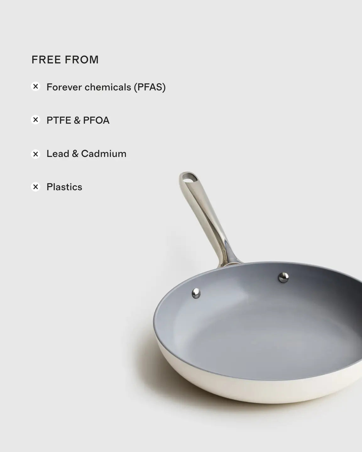 Ceramic Nonstick Frying Pan Set: 10" & 12" - US 1377
