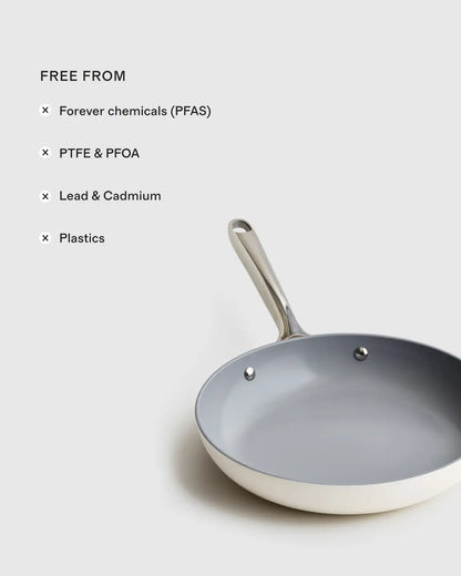 Ceramic Nonstick Frying Pan Set: 10" & 12" - US 1377