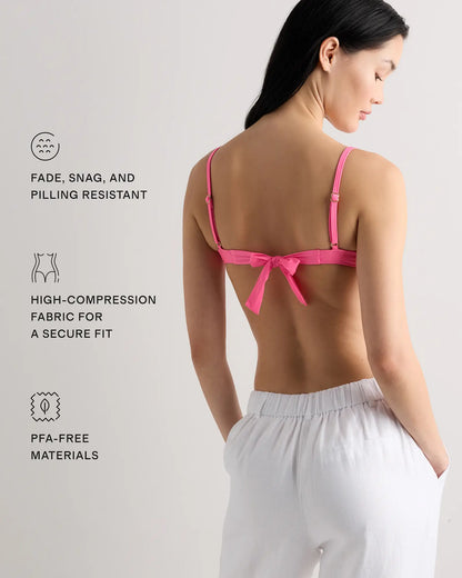 Italian Demi Bikini Top - US 5820