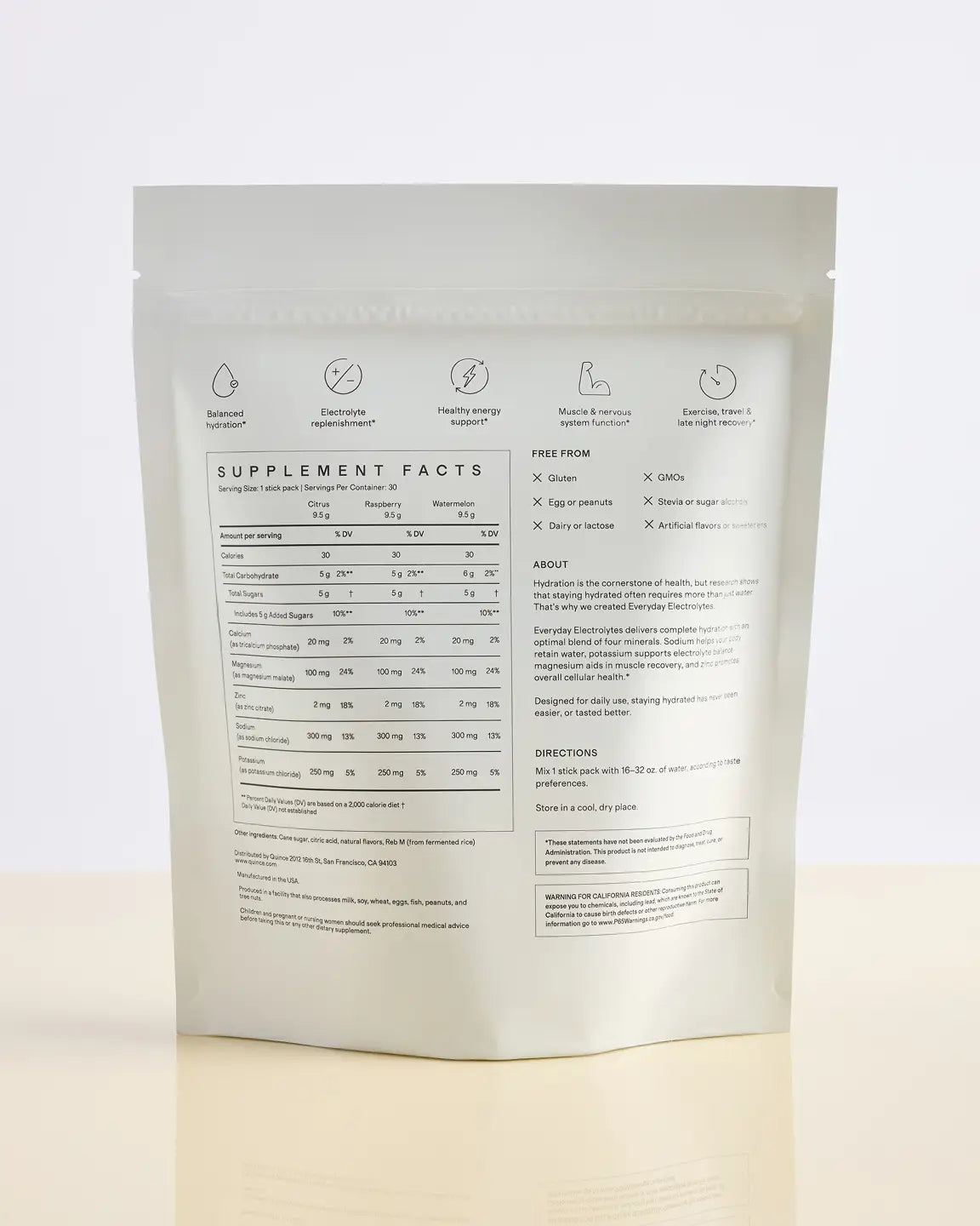 Everyday Hydration - US 0582