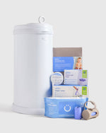 Ubbi Stainless Steel Diaper Pail Gift Set - US 7323