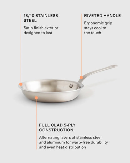 5-Ply Stainless Steel 6 Piece Cookware Set - US 3513
