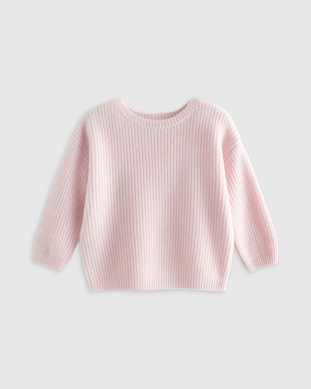 Washable Cashmere Fisherman Tunic Sweater - US 6266