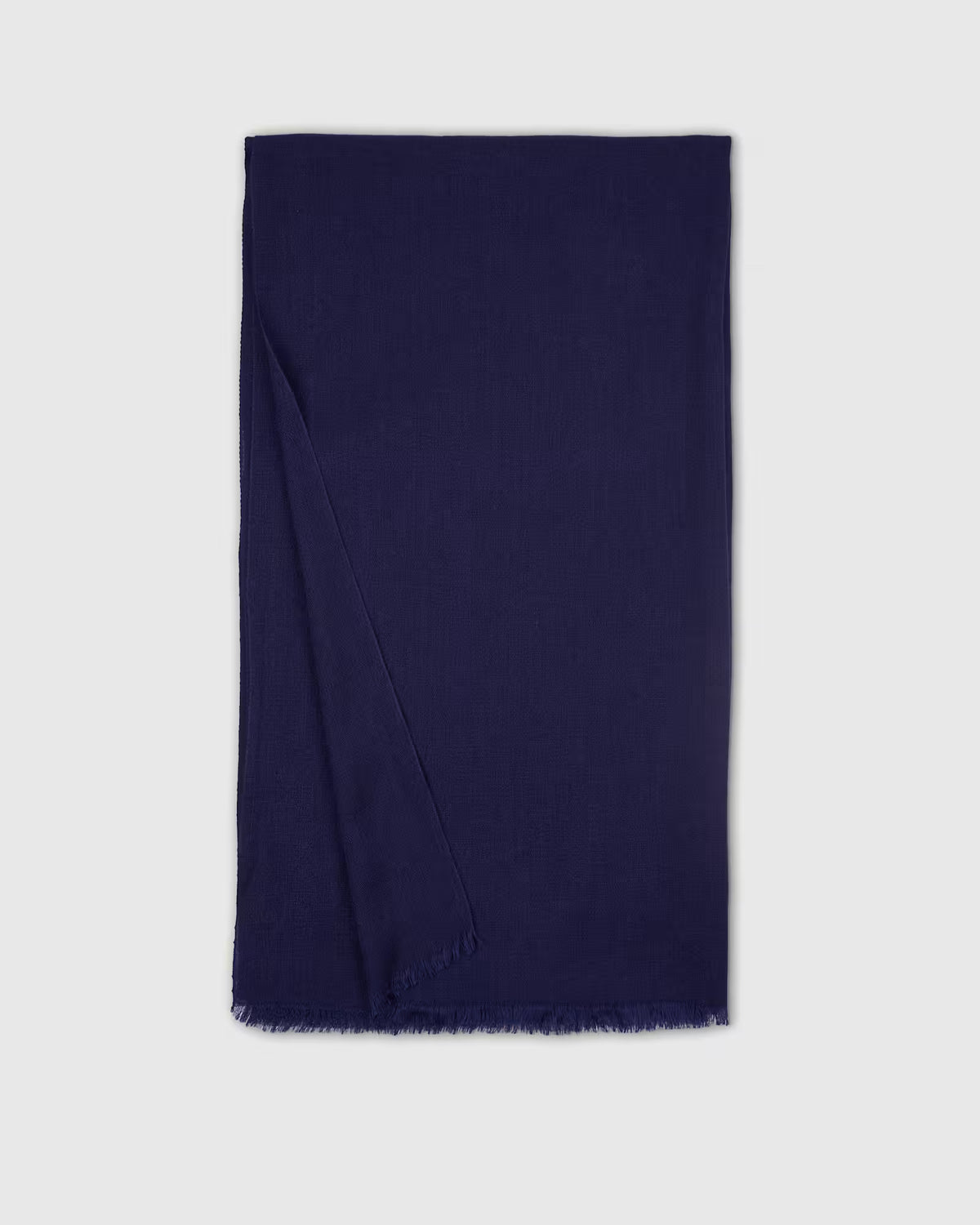 Featherweight Cashmere Silk Frayed Edge Scarf - US 6159