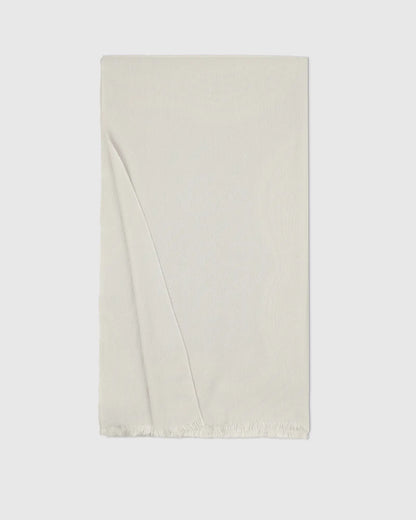Featherweight Cashmere Silk Frayed Edge Scarf - US 9309