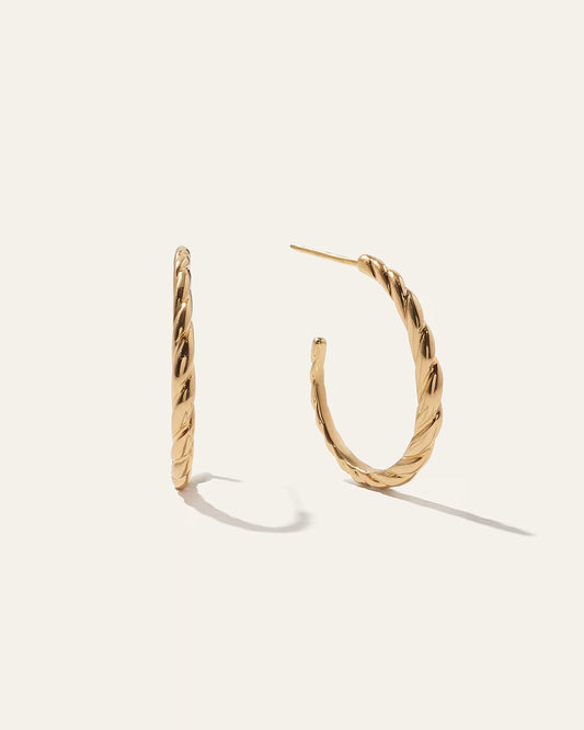 Thin Croissant Dôme Hoops - US 5420