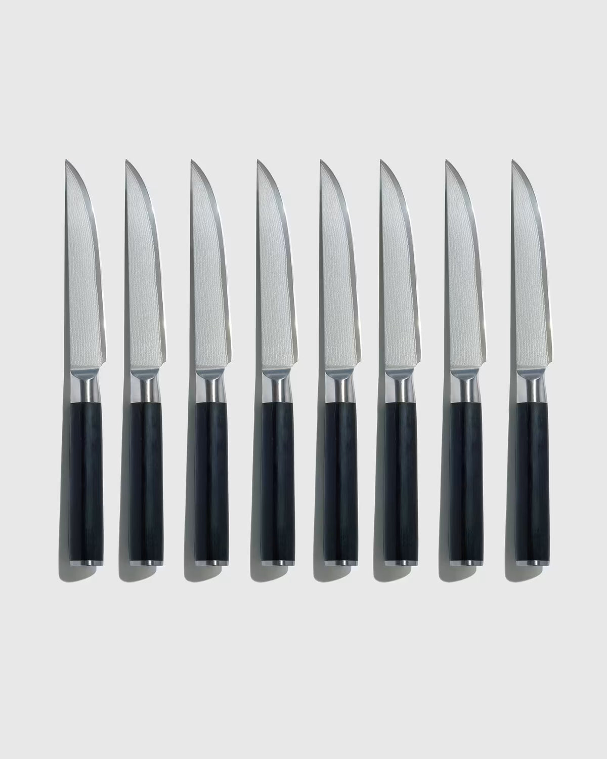 Japanese Damascus Steel Steak Knife, Set of 8 - US 8663